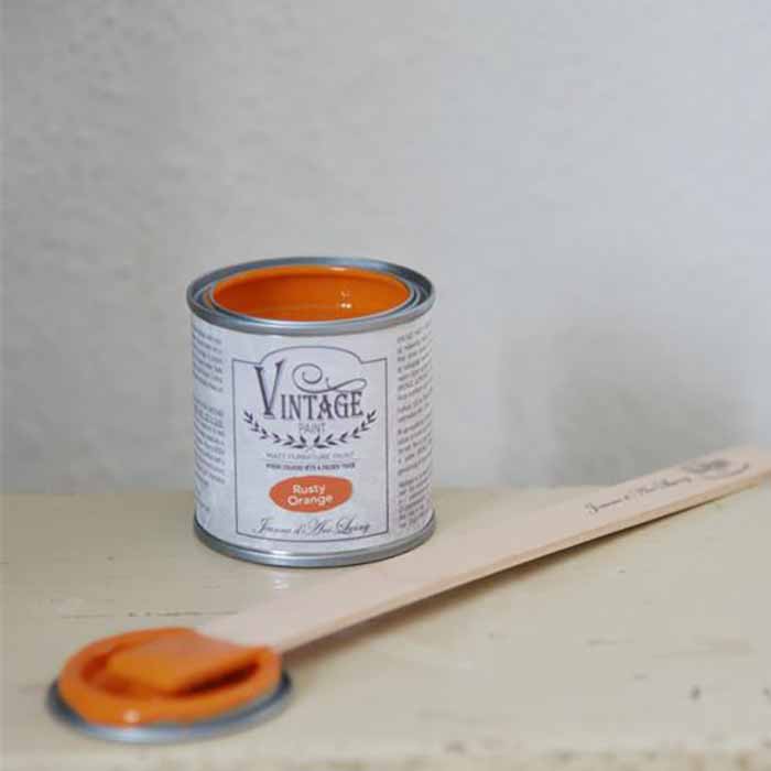 Kalkkimaali Rusty Orange 100ml Vintage Paint