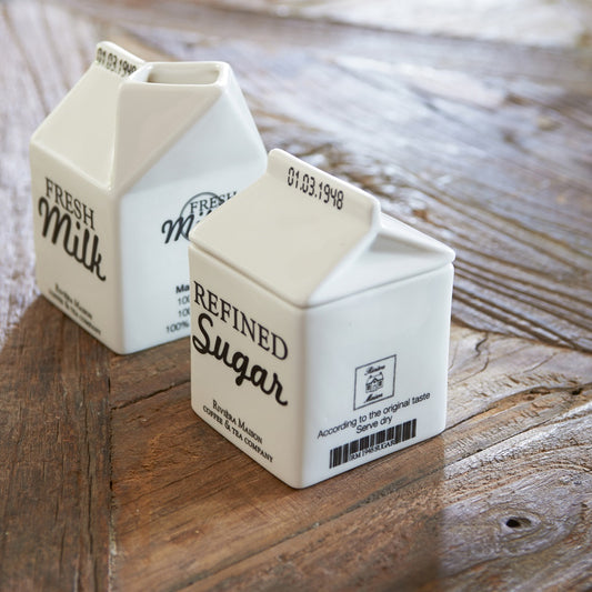 Kermakko Carton Jar Milk Rivièra Maison