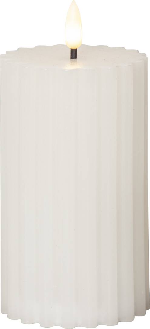 Led-pilarikynttilä Stripe 15cm