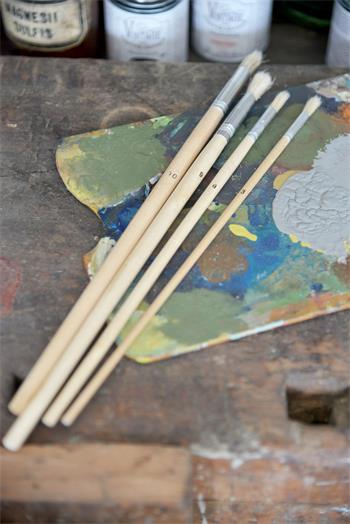 Taiteilijasiveltimet 4kpl/pkt Vintage Paint