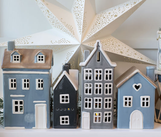 Talolyhty Chamonix 25cm french grey Chic Antique