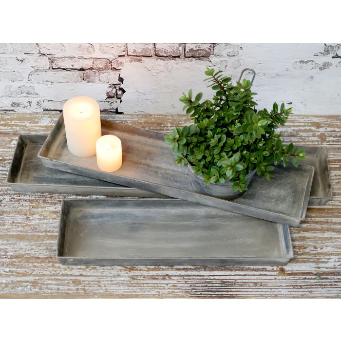 Sinkki tarjotin 3 kokoa Chic Antique