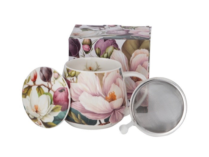 Teekuppi Magnolia 430ml lahjapakkauksessa