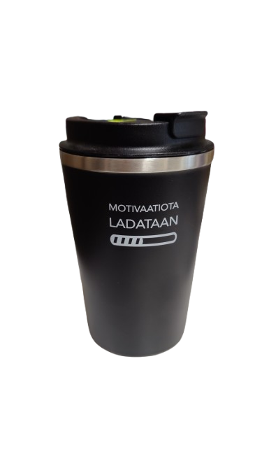Termosmuki 350ml Motivaatiota ladataan