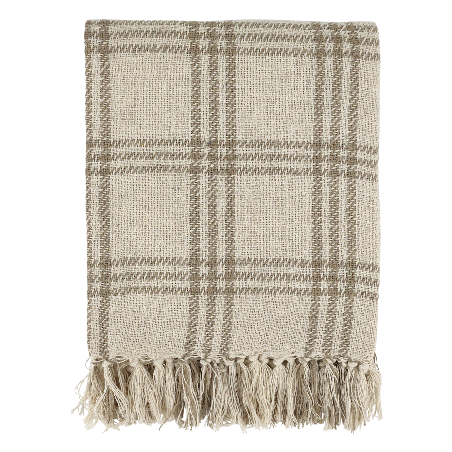 Torkkupeitto Ruutu beige Chic Antique