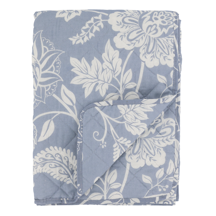 Torkkupeitto kukallinen sky blue