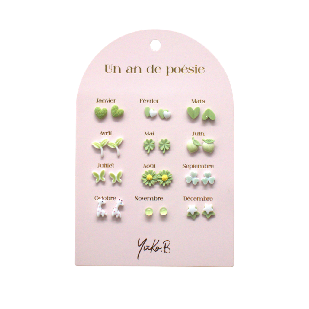 Korvakorut Verte 12 paria/pkt