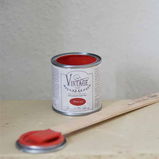 Kalkkimaali Warm Red 100ml Vintage Paint