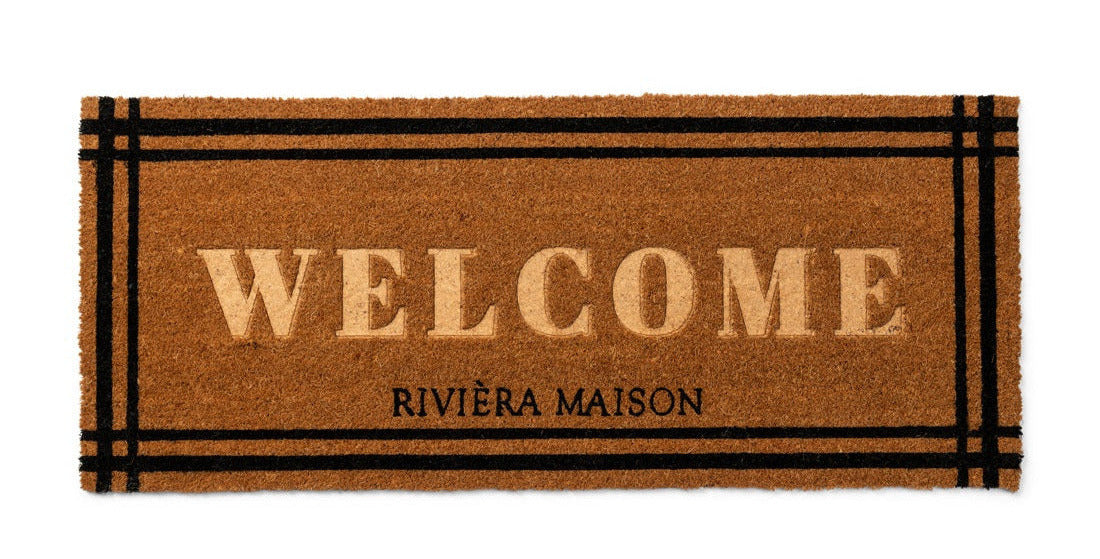 Welcome kynnysmatto 120x50cm Rivièra Maison