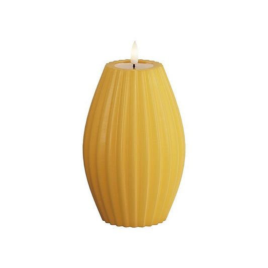 Led-kynttilä Stripe curry Deluxe Homeart