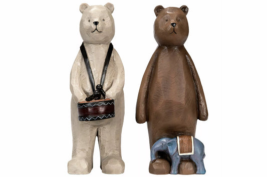 Koristekarhu & pikku norsu ruskea