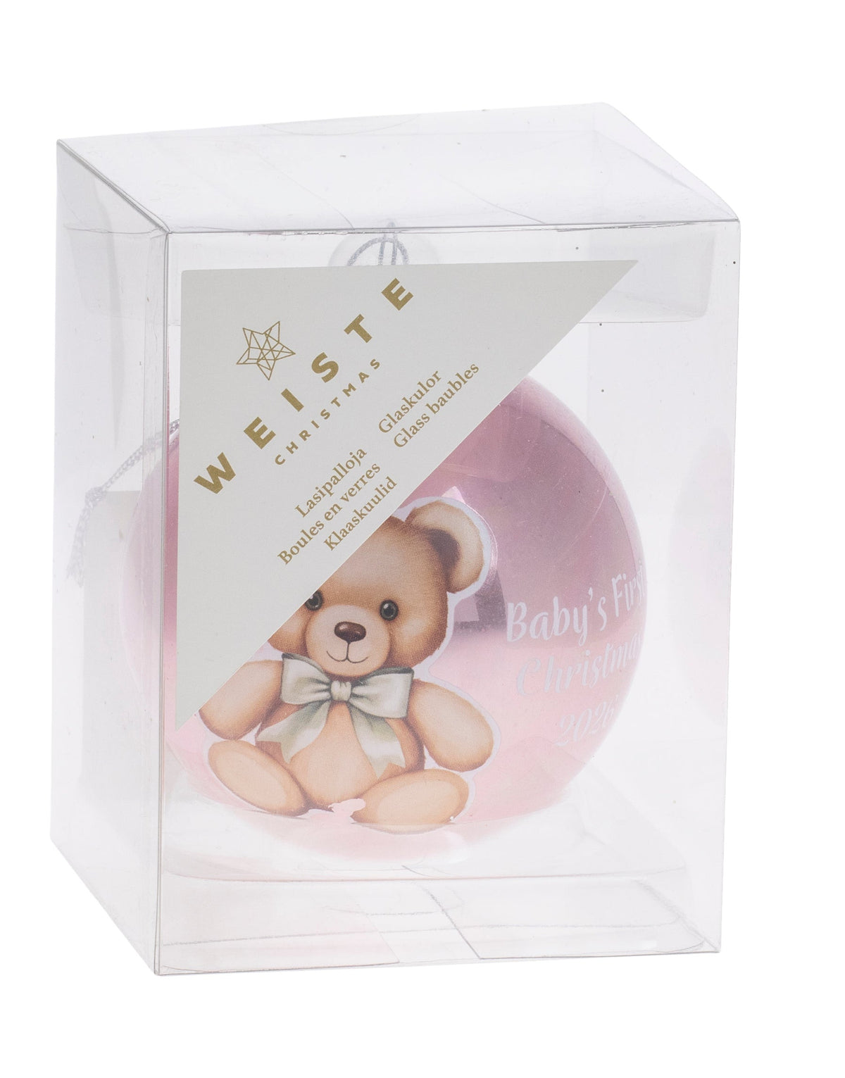 Baby´ s first Christmas  2026 Joulupalllo Weiste