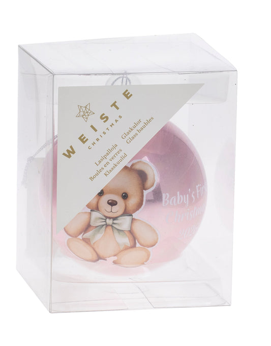 Baby´ s first Christmas  2026 Joulupalllo Weiste