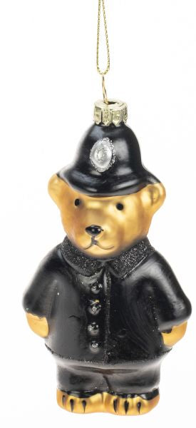 Joulukuusenkoriste Karhuherra poliisi