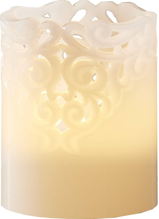 Led-pilarikynttilä Clary 2 kokoa