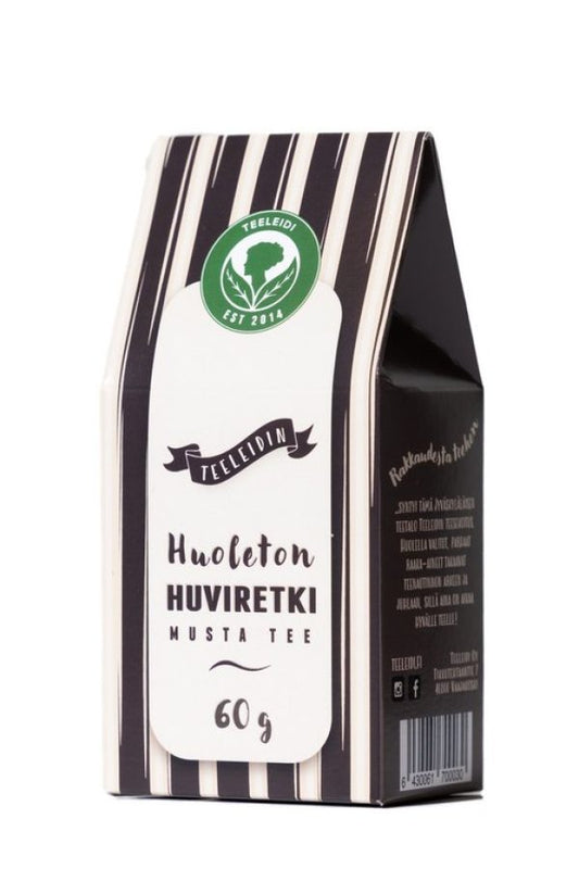 Musta tee Huoleton huviretki Teeleidi