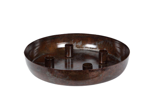 Kynttilänjalka ruskea 27cm