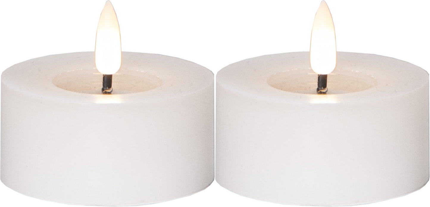 Led-tuikku 7cm 2kpl/pkt Flamme Flow