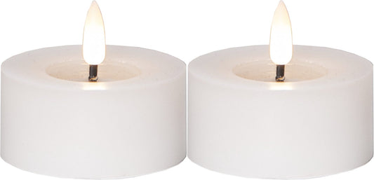 Led-tuikku 7cm 2kpl/pkt Flamme Flow