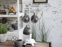 Mukiteline valkoinen Chic Antique