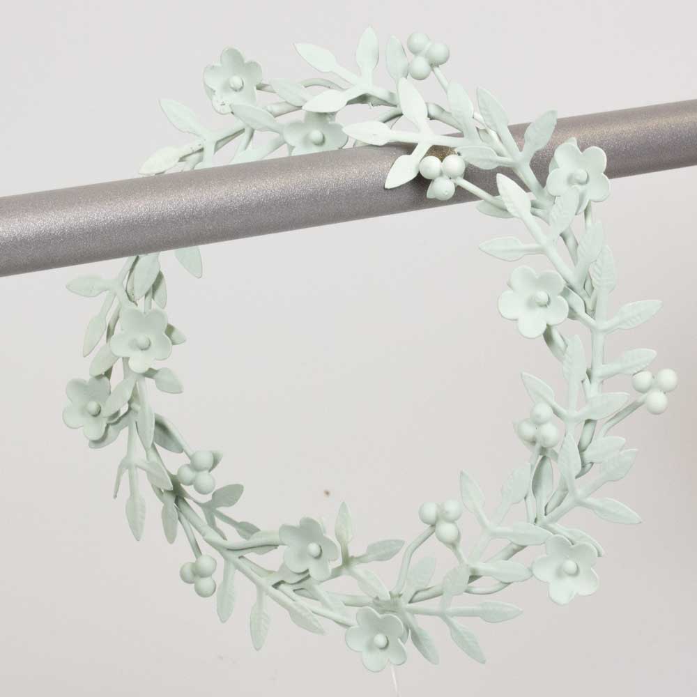 Metallikranssi pastelli 20cm
