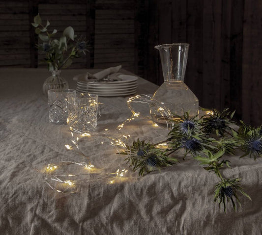 Dew Drop valosarja hopea 125 led hopea
