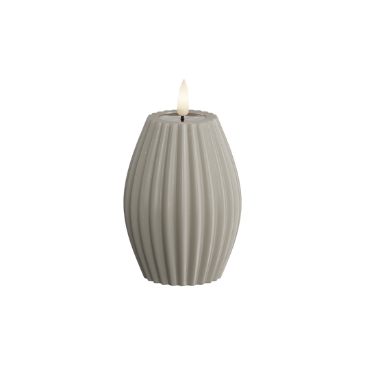 Led kynttilä Stripe hiekka Deluxe Homeart