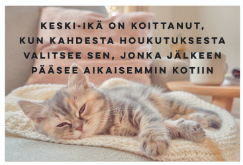 Magneetti, Keski-ikä on koittanut, kun kahdesta houkutuksesta valitsee sen, jonka jälkeen pääsee aikaisemmin kotiin