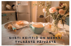 Magneetti Siisti keittiö on merkki tylsästä päivästä