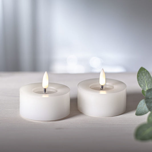 Led-tuikku 7cm 2kpl/pkt Flamme Flow