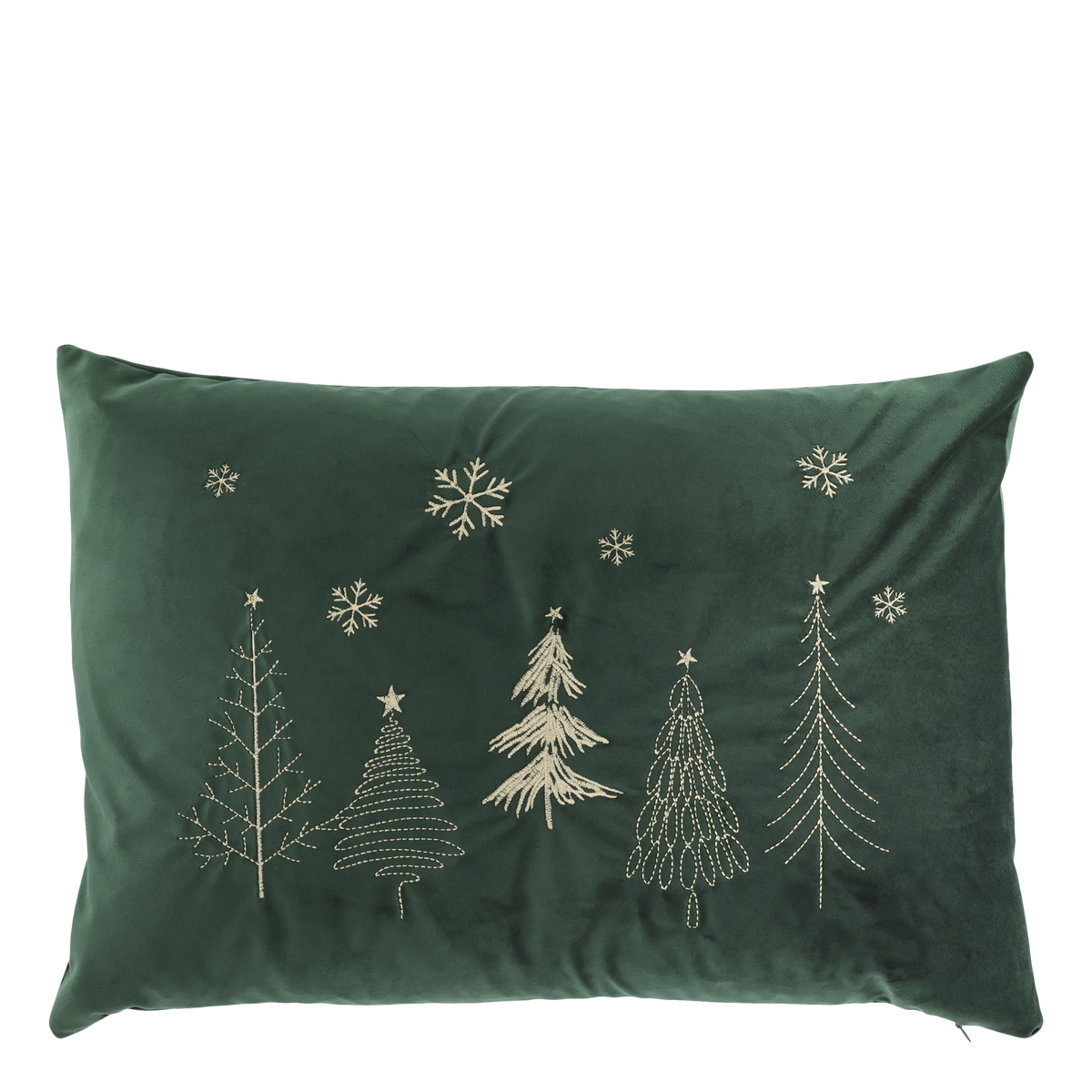 Koristetyynynpäällinen Joulukuuset vihreä Chic Antique