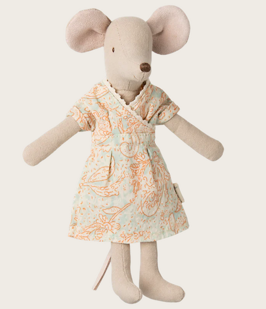 Maileg äitihiiri mekossa 15cm