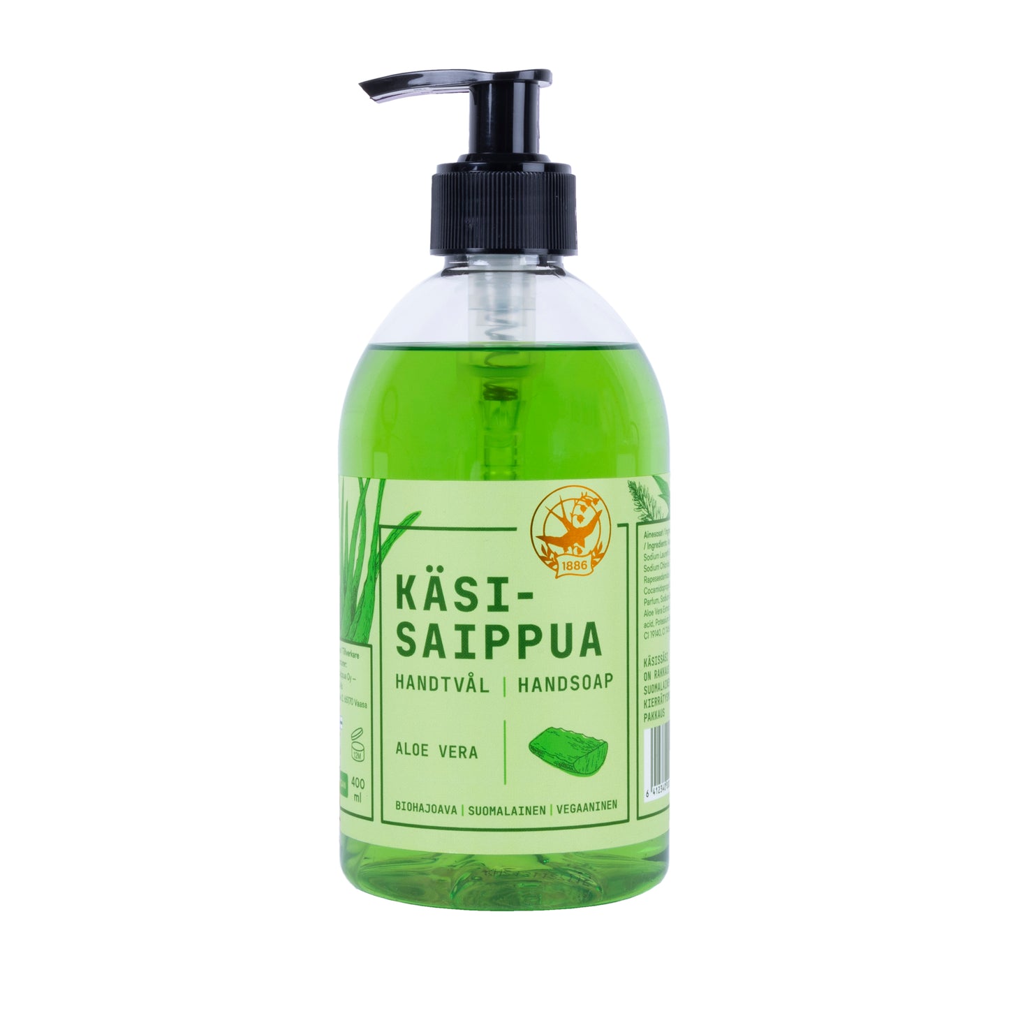 Käissaippua Aloe vera 400 ml
