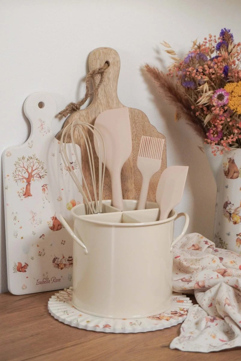 Aterinteline Isabelle Rose Home beige tai vaaleanpunainen
