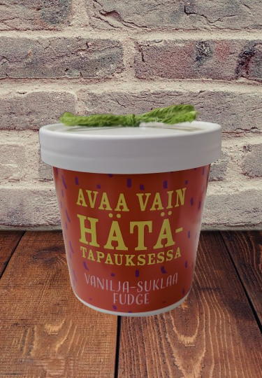 Fudge AVAA VAIN HÄTÄTAPAUKSESSA