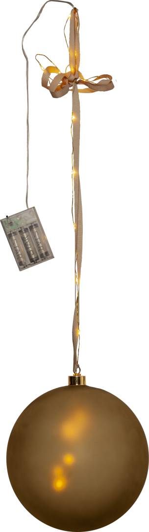 Bliss lasipallo 20cm kulta