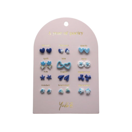 Korvakorut Blue 12 paria/ pkt