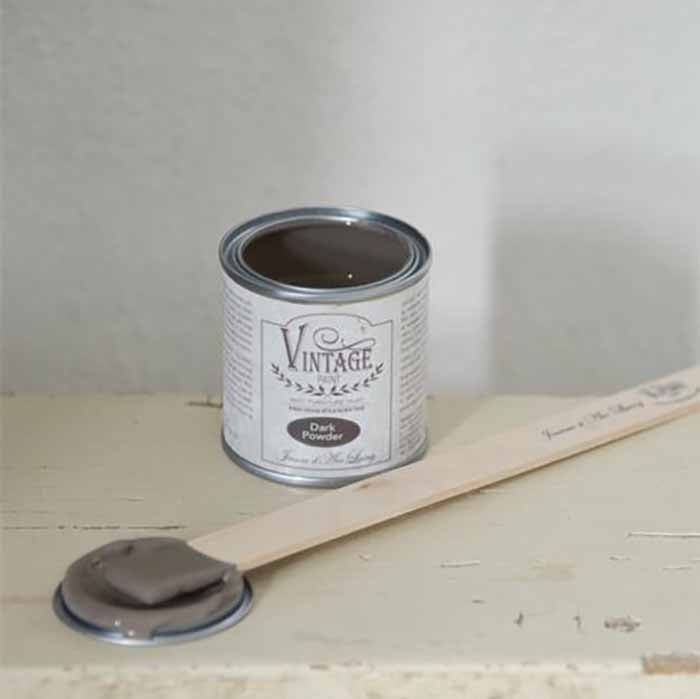 Kalkkimaali Dark Powder 100ml Vintage Paint