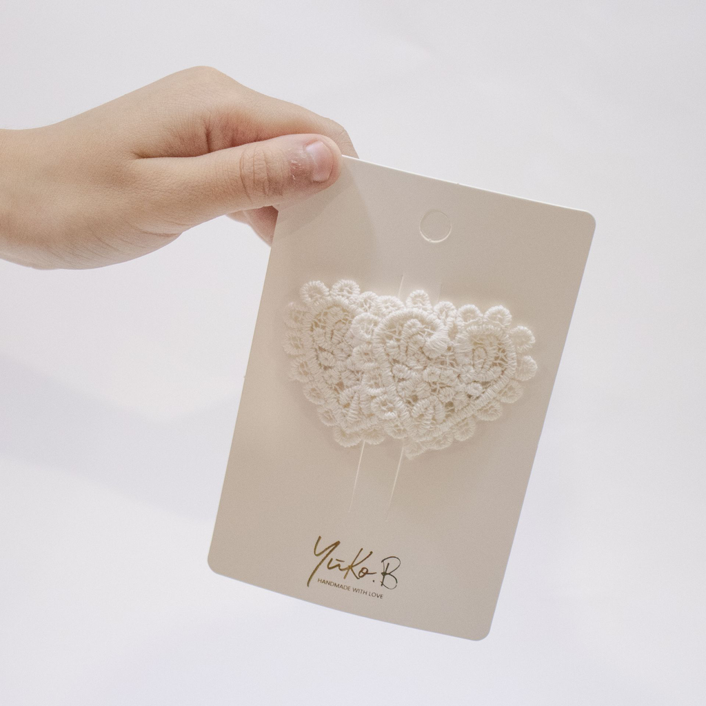 Hiusklipsi Esmee pitsisydän