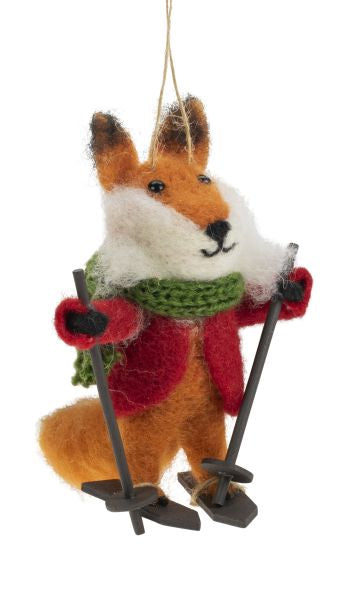 Huovutettu Kettu suksilla 11cm