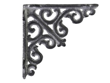 Hyllynkannatin antiikkiharmaa 10x10cm Chic Antique