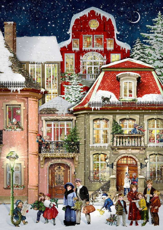 Joulukalenteri in the Christmas avenue A4