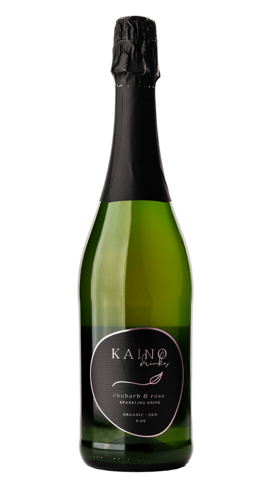 KAINO Raparperi & Ruusu Luomukuohujuoma 0,0% 0,75L