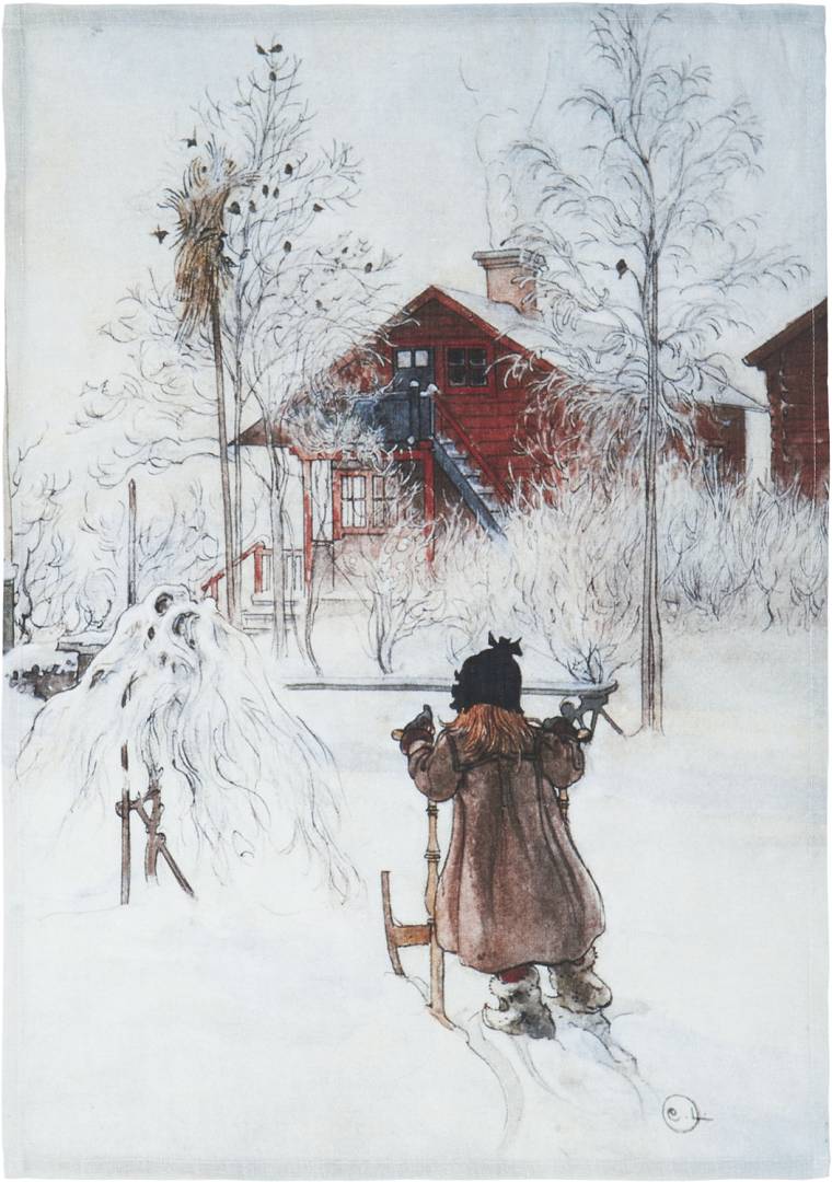 Keittiöpyyhe Carl Larsson  Garden 50x70cm