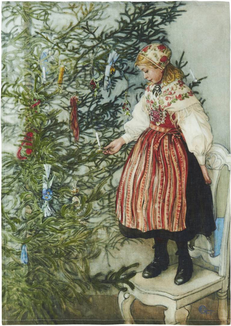 Keittiöpyyhe Carl Larsson Konfekt 50x70cm