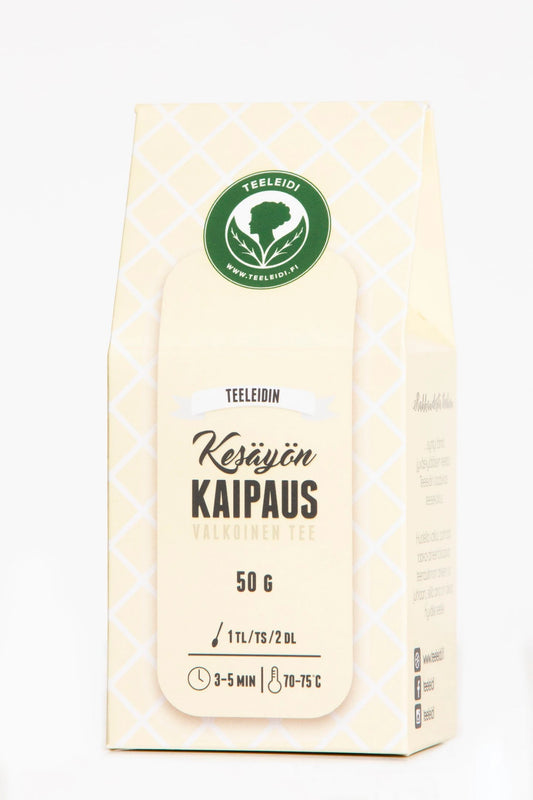Valkoinen tee Kesäyön kaipaus