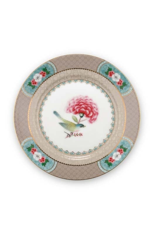 Pip Studiolautanen 17cm Blushing birds khaki