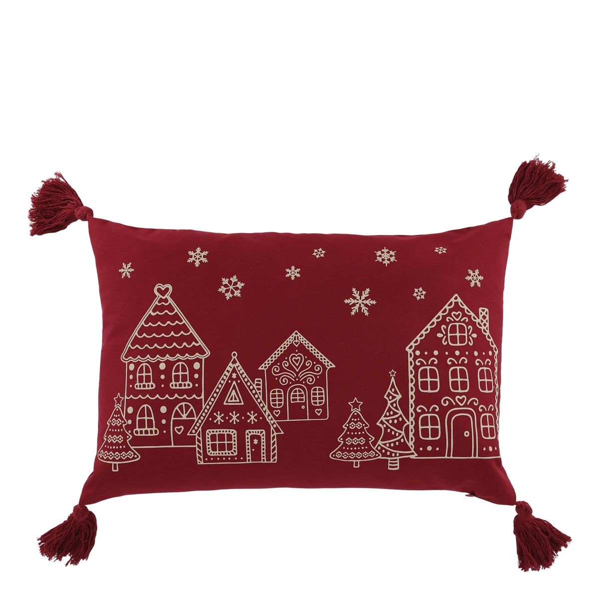 Koristetyynynpäällinen Talot kirsikka Chic Antique