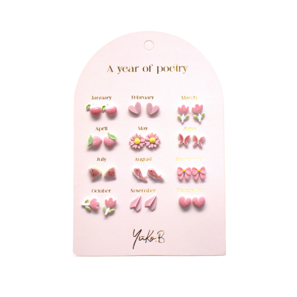 Korvakorut Pink 12 paria/pkt