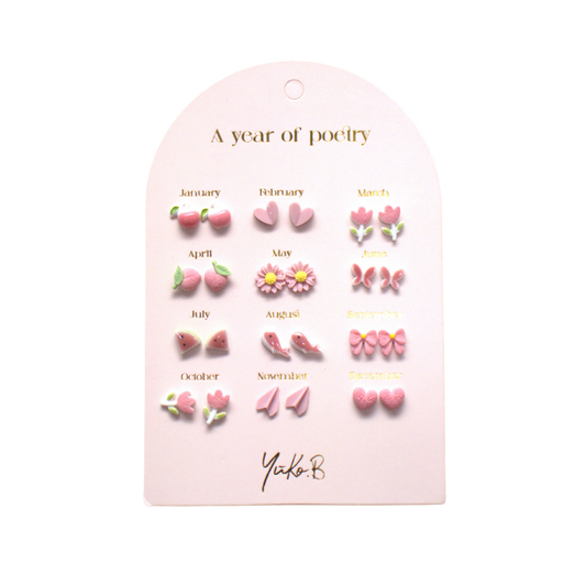 Korvakorut Pink 12 paria/pkt